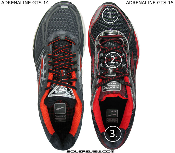 brooks adrenaline gts 15 heel to toe drop