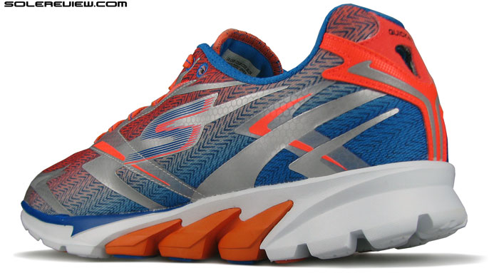 skechers go run 4 blue orange