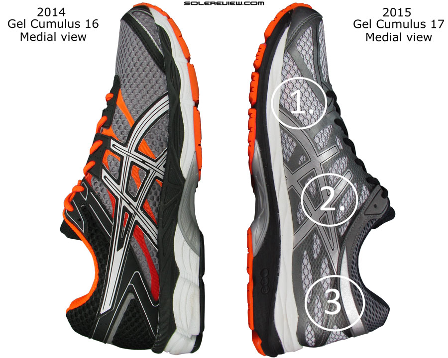 asics cumulus 17 weight