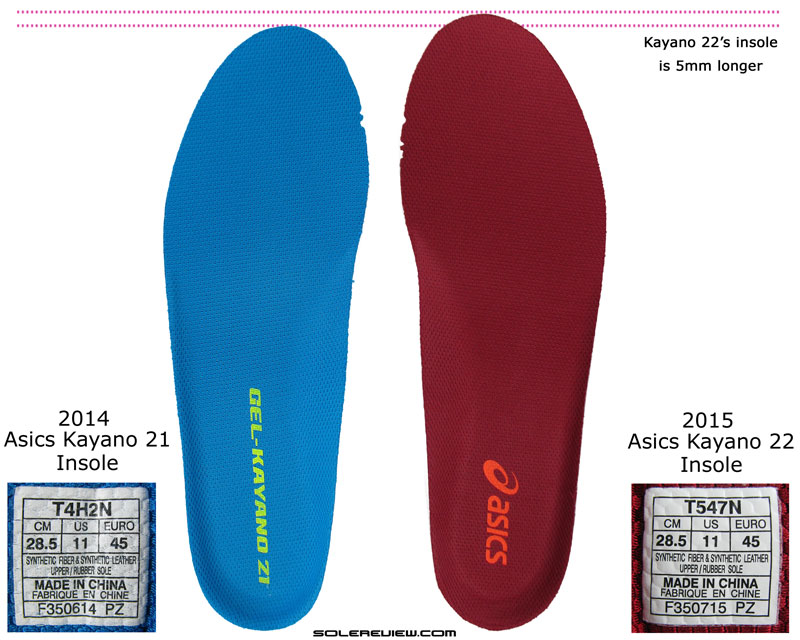 asics insoles