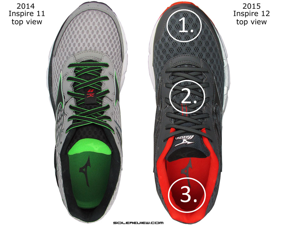 mizuno wave inspire 12 nere