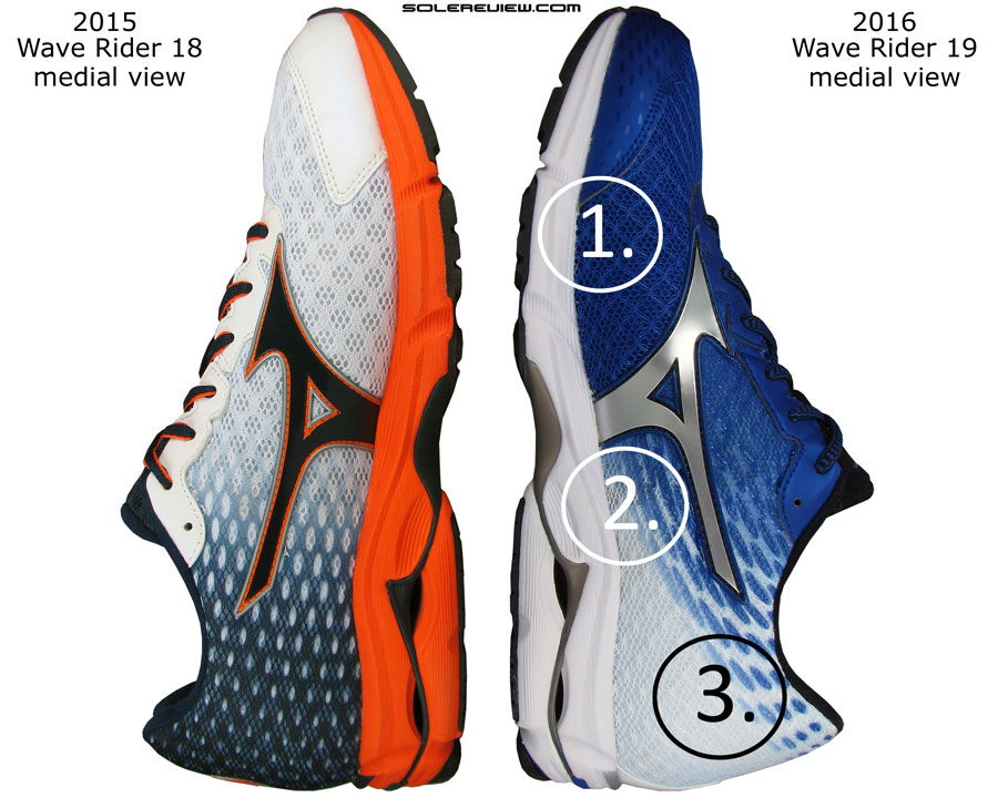 saucony ride vs mizuno wave rider