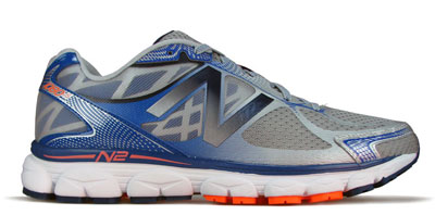 new balance 1080v5 men's shoes silver/optic blue