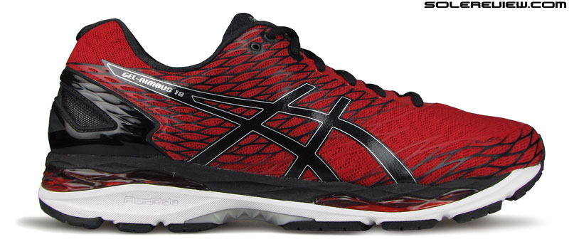 asics men's gel nimbus 18 running shoe