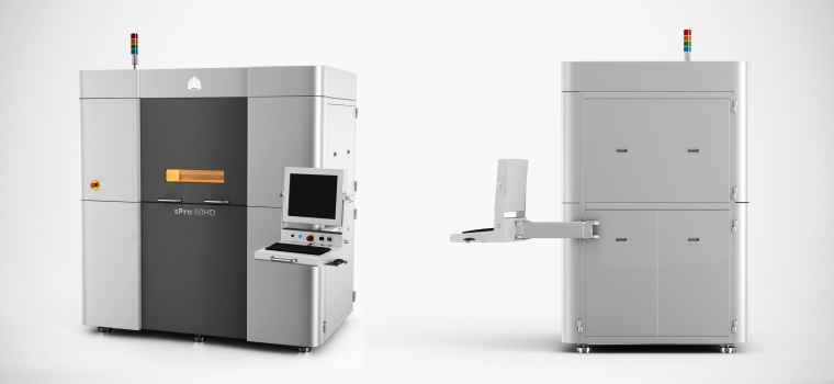 A commercial SLS printer. Not exactly desktop size.