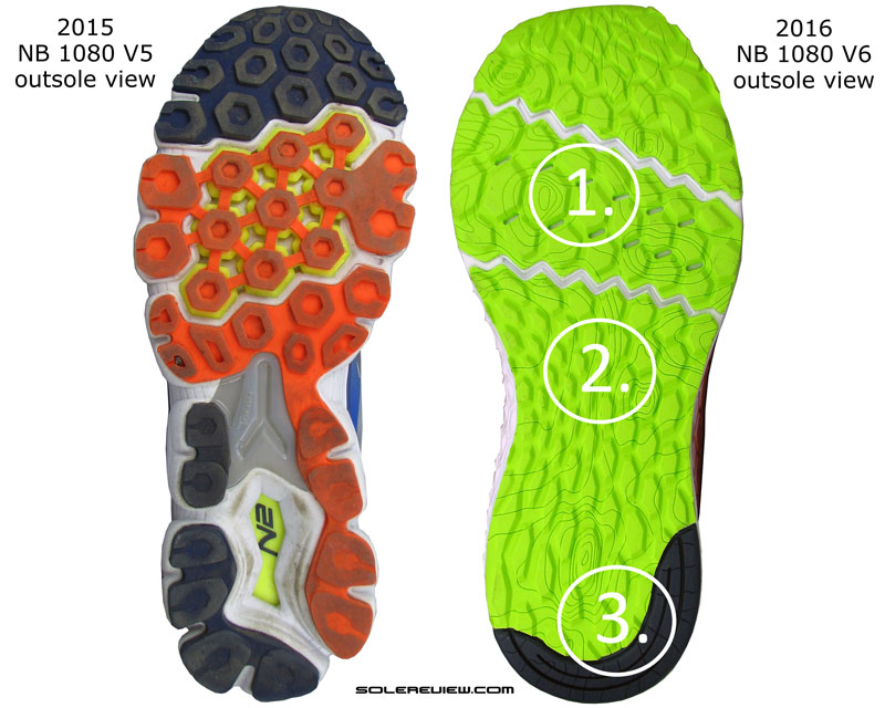 new balance 1080v5 vs v6