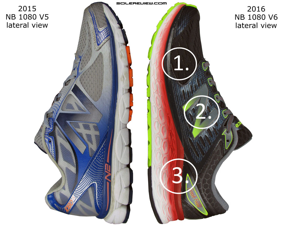 new balance 1080v5 vs v6