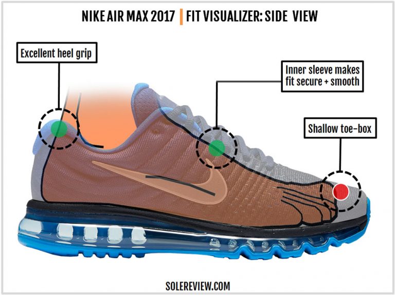 Nike - Air Max 2017 Heren Hardloopschoenen (wit/zwart) online kopen in de Keller Sports