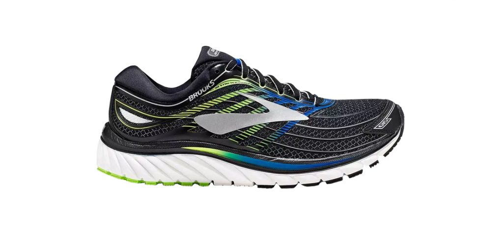 brooks men's glycerin 15 neutral maximum cushion running shoe