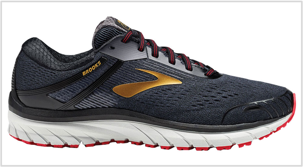 men's brooks adrenaline gts 18 wide width running shoes