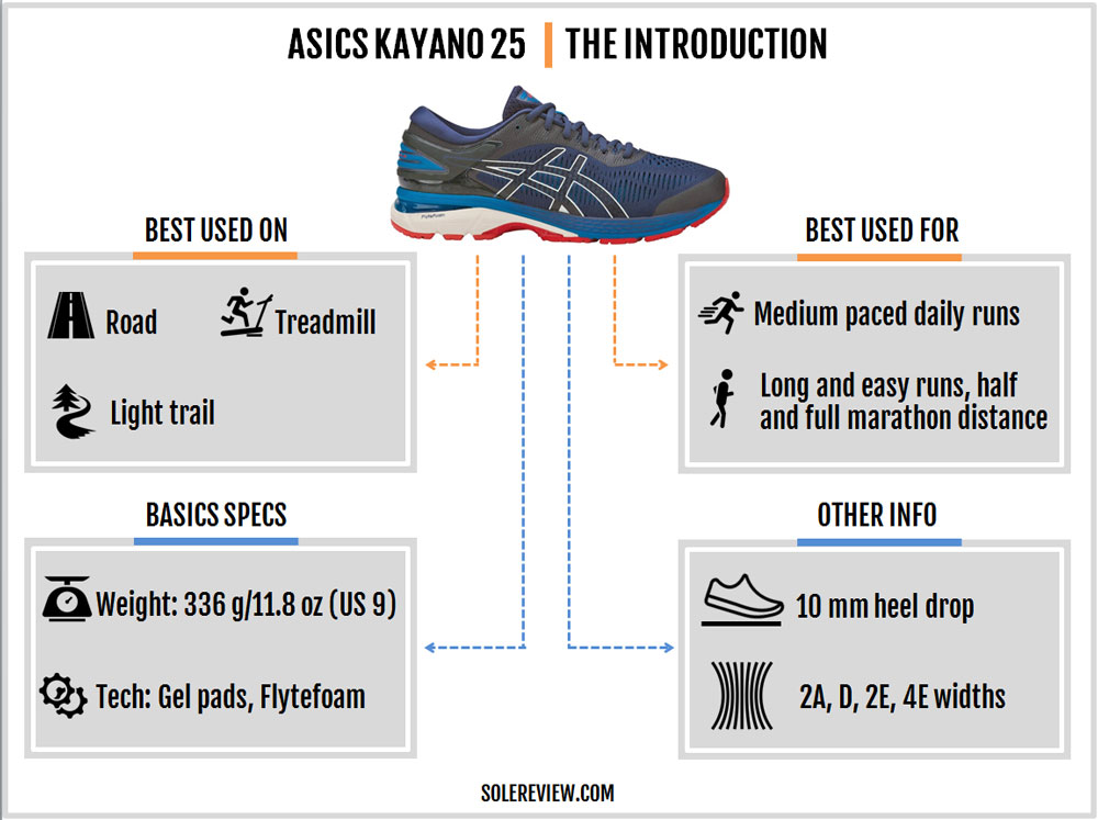 catch of the day asics kayano 25