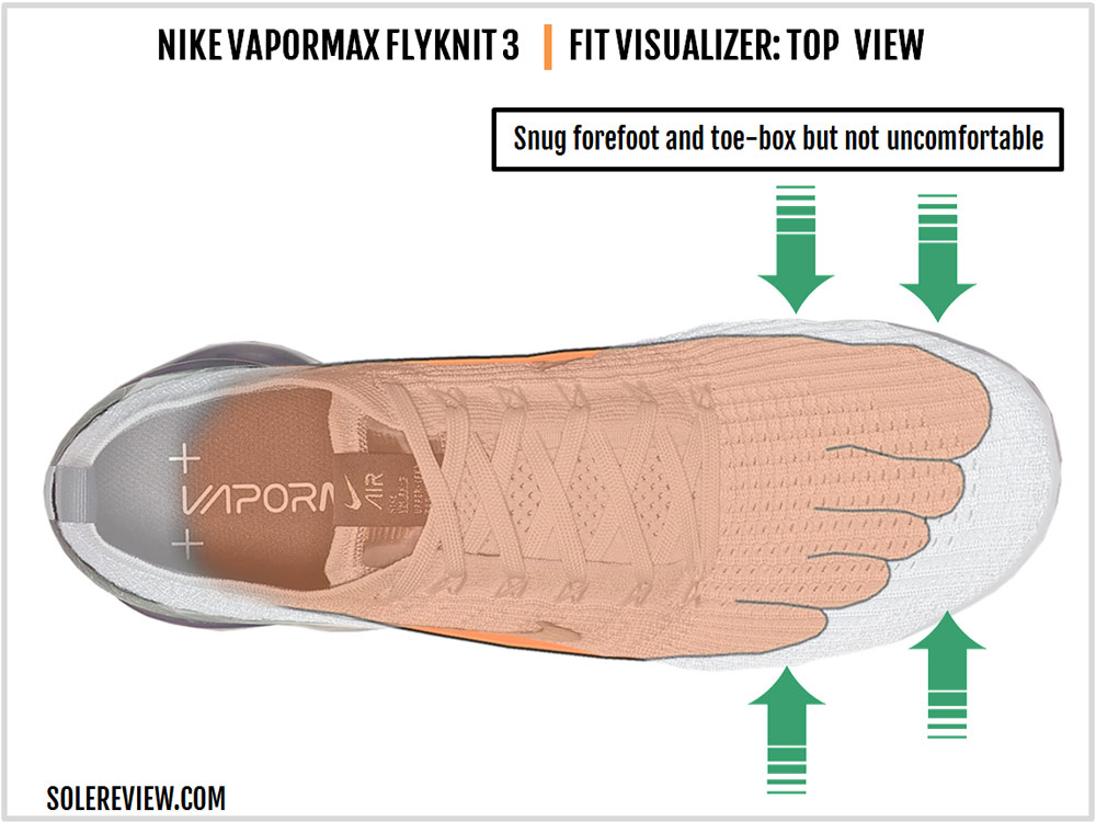 vapormax flyknit true to size