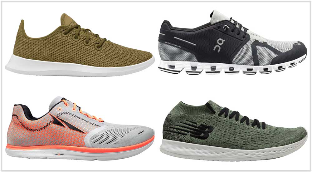 collapsible running shoes