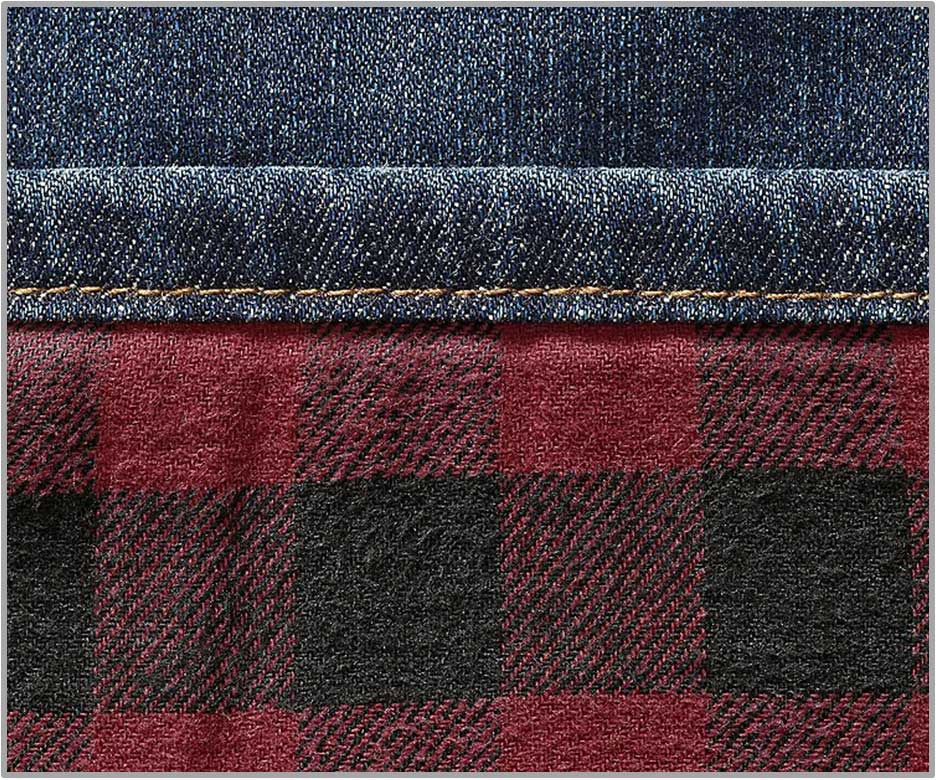 Eddie_Bauer Flannel-Lined_Flex Jeans _Straight Fit