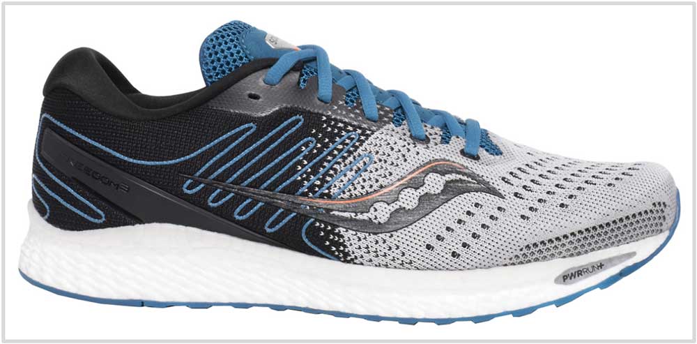 saucony cushioned running shoes review