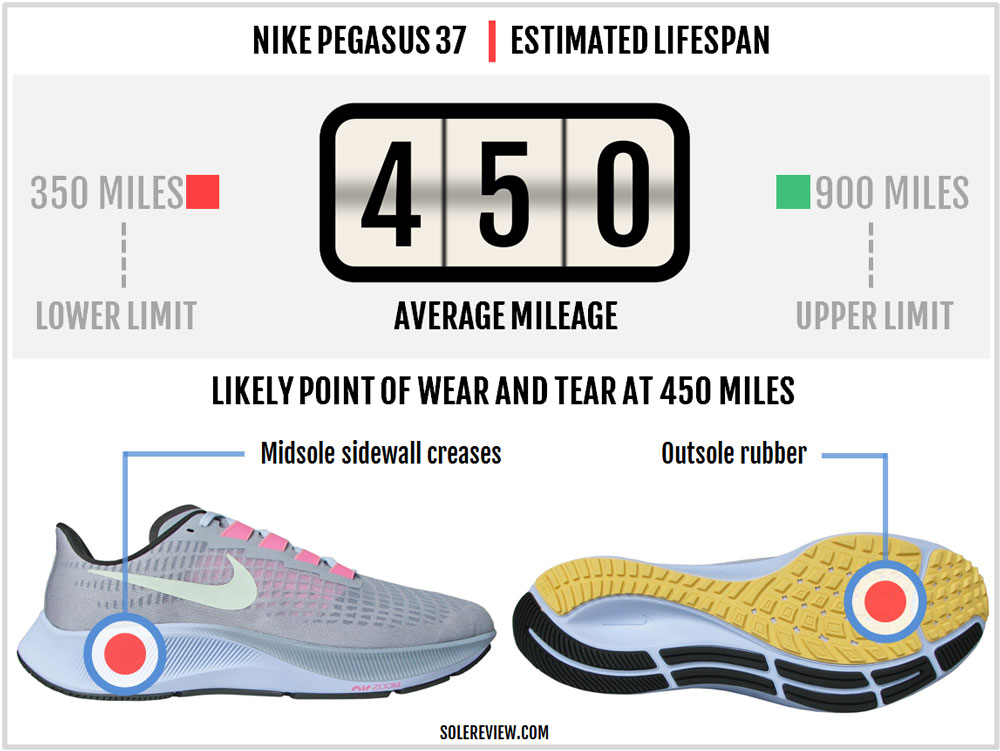 air zoom pegasus vs structure