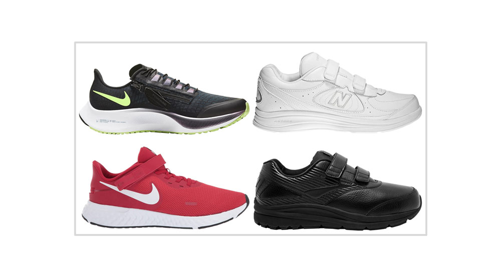 brooks velcro shoes