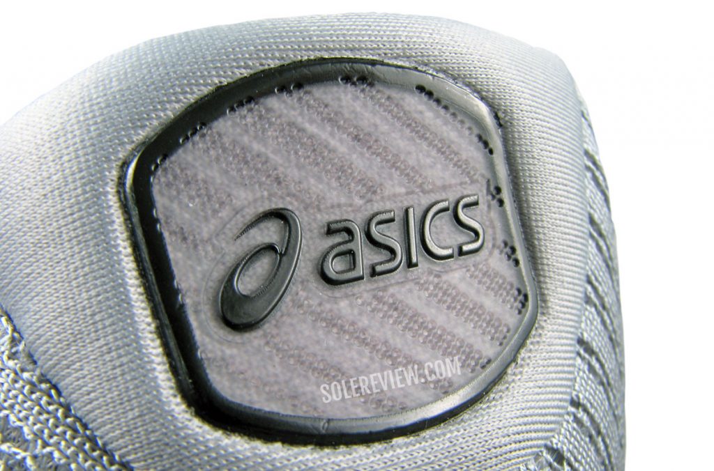 Tongue of the Asics Kayano Lite