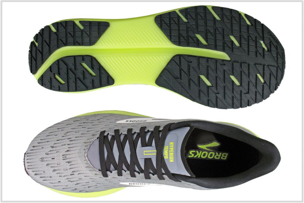 brooks hyperion tempo white