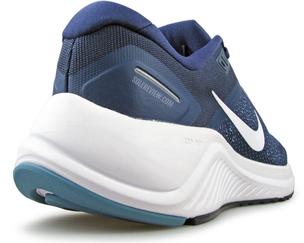 Heel bevel of the Nike Zoom Structure 23.