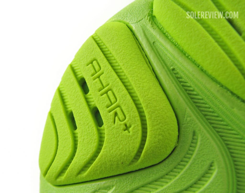 Outsole of Asics Nimbus Lite 2