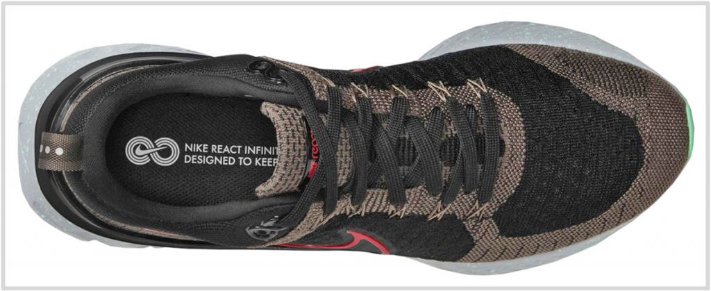 Nike React Infinity Run 2 upper