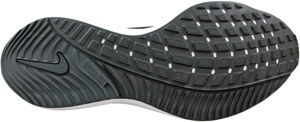 The outsole of the Nike Air Zoom Vomero 15.