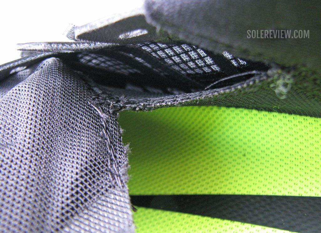 The inner sleeve of the Nike Air Zoom Vomero 15.