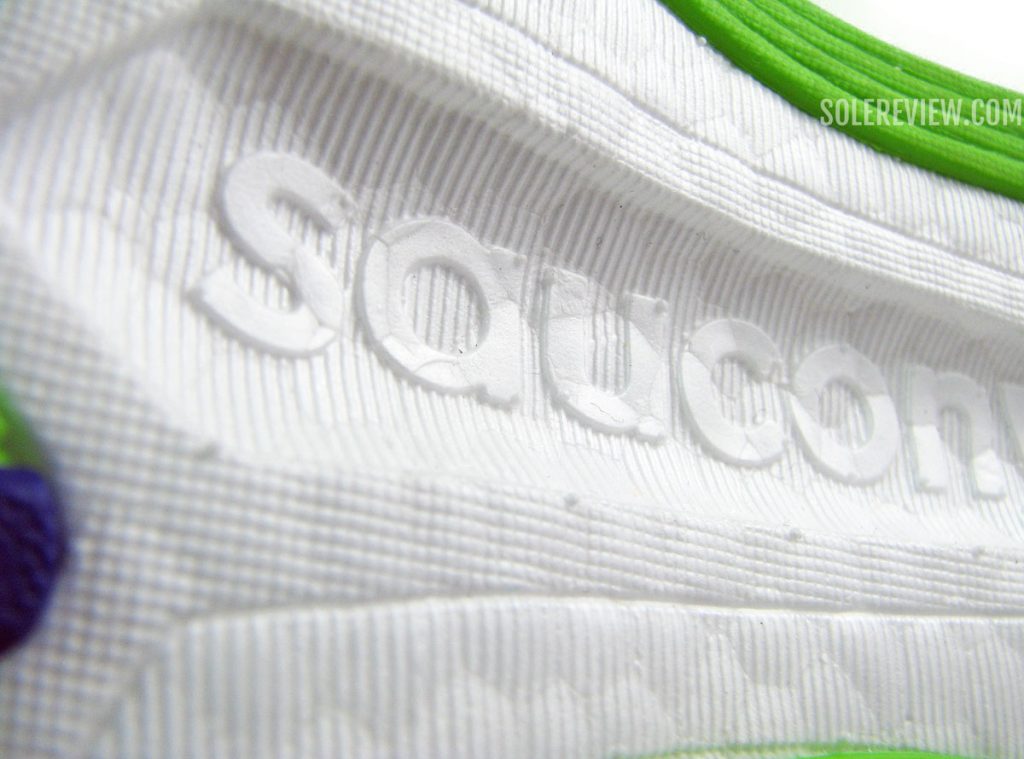 Pwrrun PB Pebax midsole of Saucony Endorphin Speed