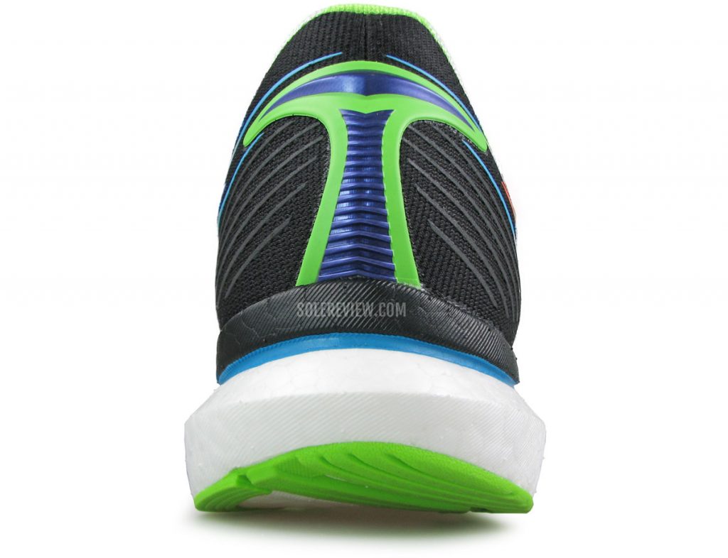 The heel stability of Saucony Endorphin Speed