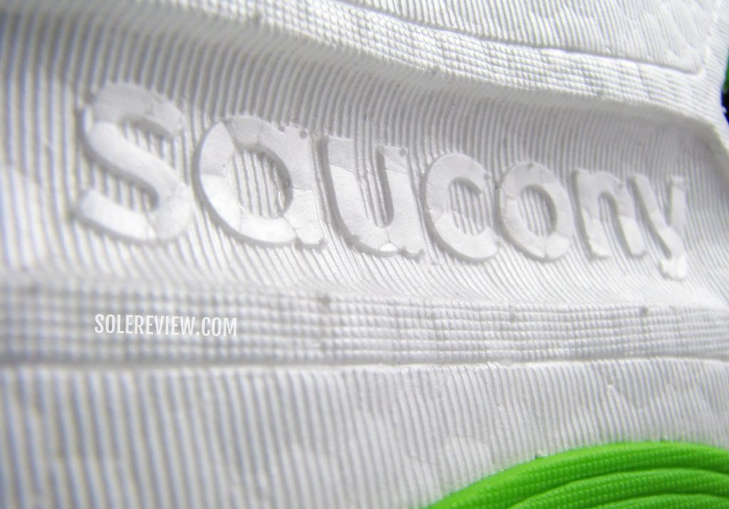 Pwrrun PB foam on the Saucony Endorphin Pro