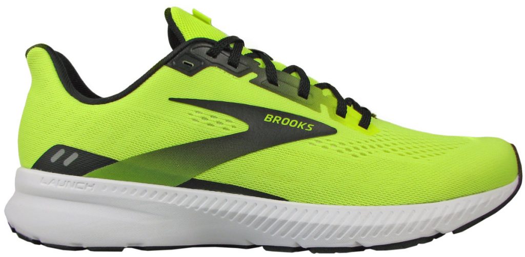 The upper of the Brooks Launch 8.