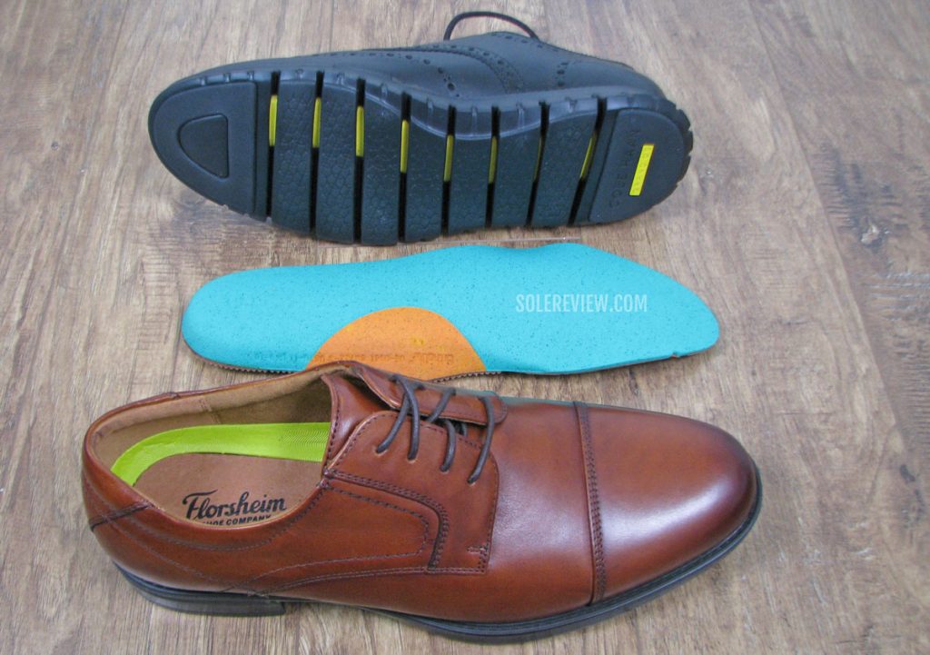 Florsheim with Cole Haan Zerogrand dress shoes