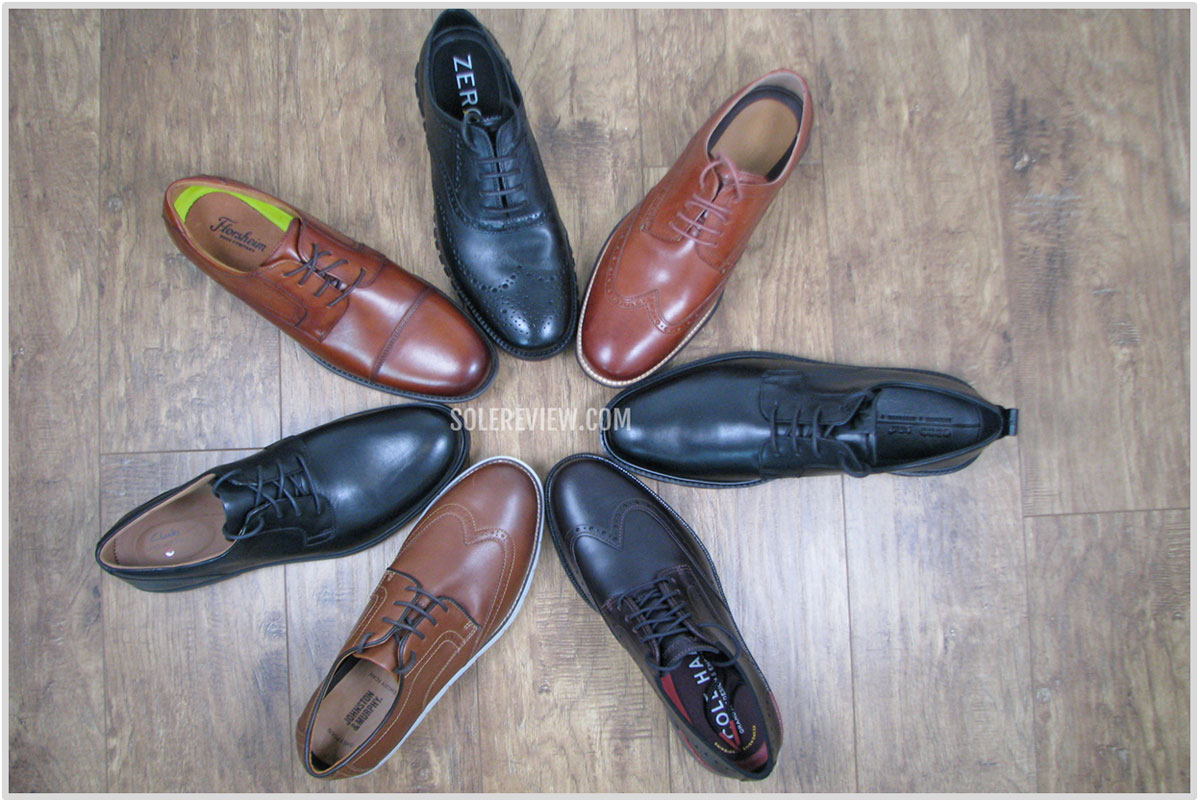 Florsheim Mens Oxfords Size 12 D Comfortech Black leather Casual Dress shoes  | Cosce