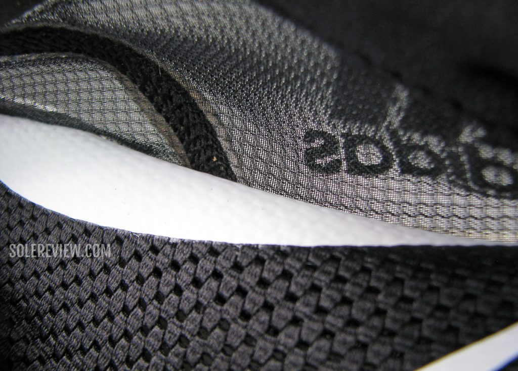 The arch support of the adidas adizero Boston 10.