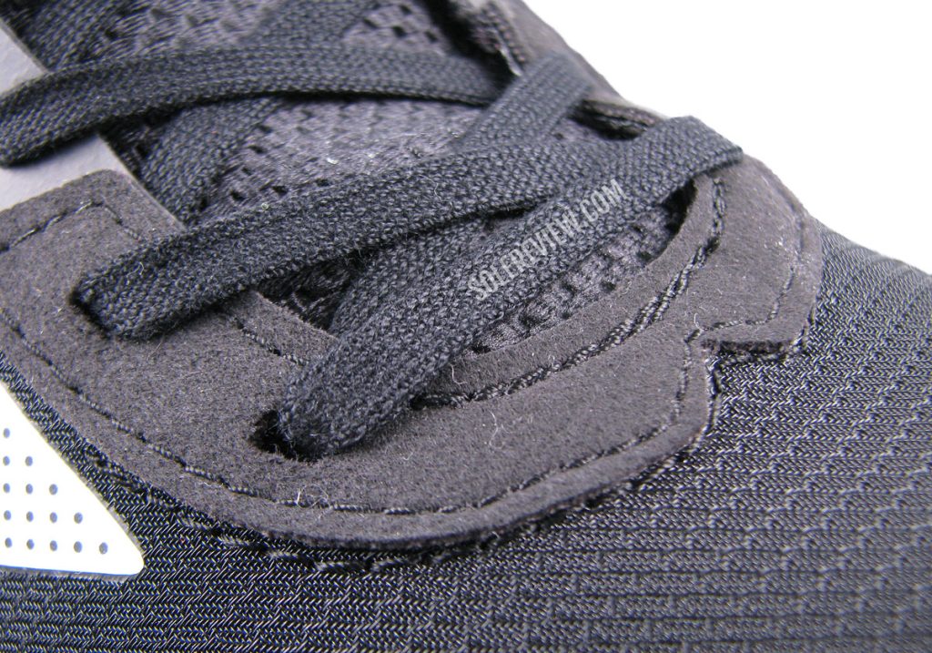 The laces of the adidas adizero Boston 10.