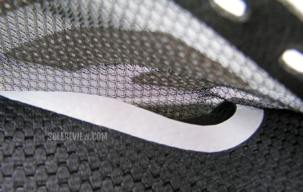 The outer sleeve of the adidas adizero Boston 10.