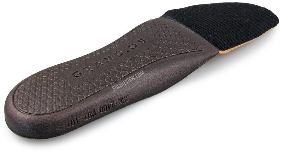 The removable insole of the Cole Haan Originalgrand Wingtip Oxford.