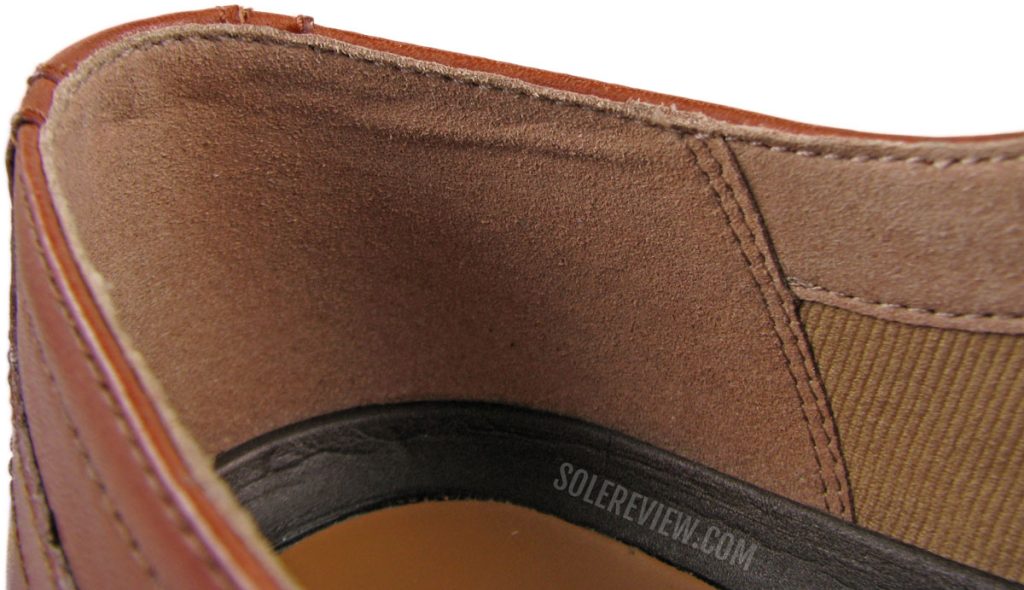 The heel lining of the Cole Haan Originalgrand_Wingtip.