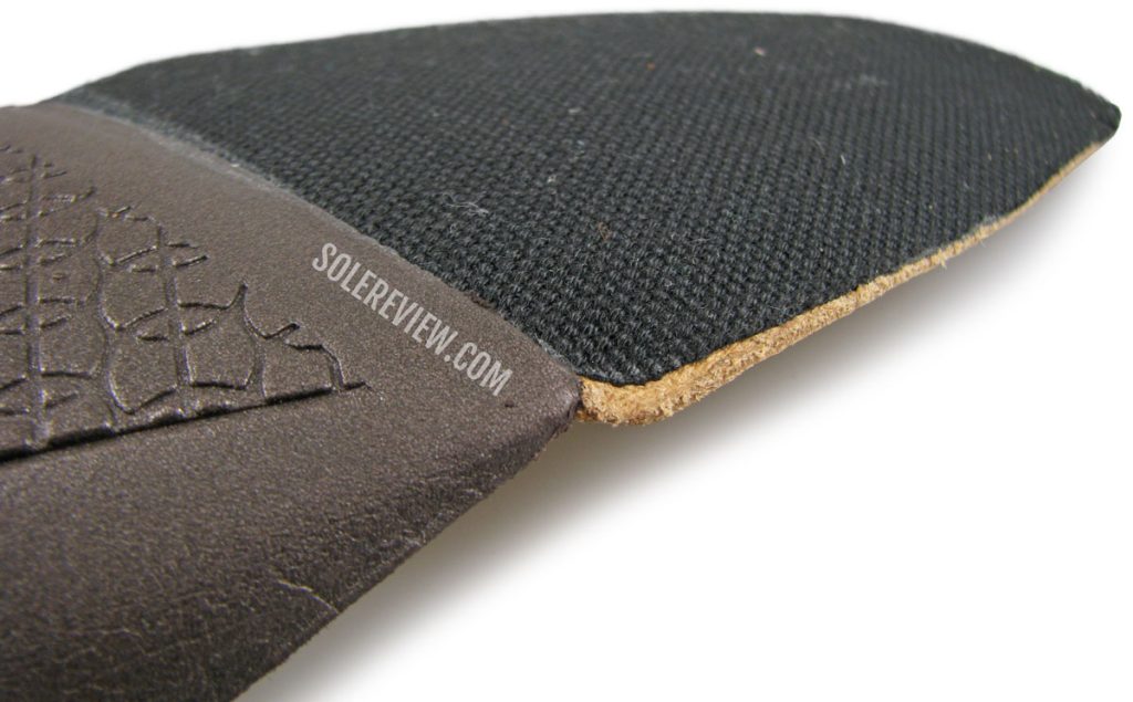 The thin insole of the Cole Haan Originalgrand_Wingtip.
