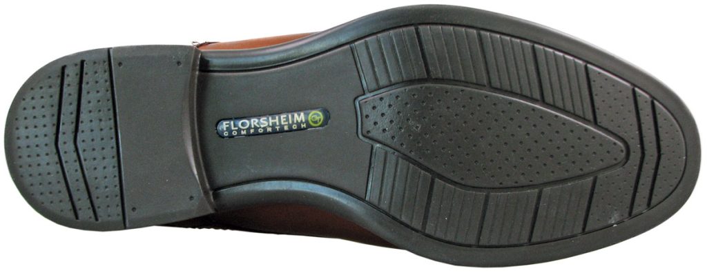 The TPR outsole of the Florsheim Midtown.