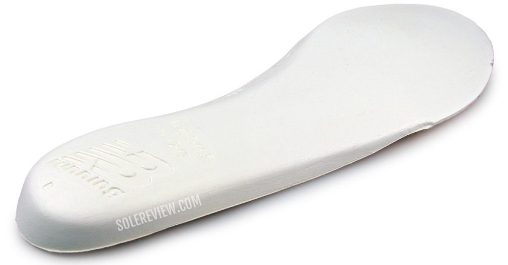 The foam insole of the New Balance Fuelcell Rebel V2.