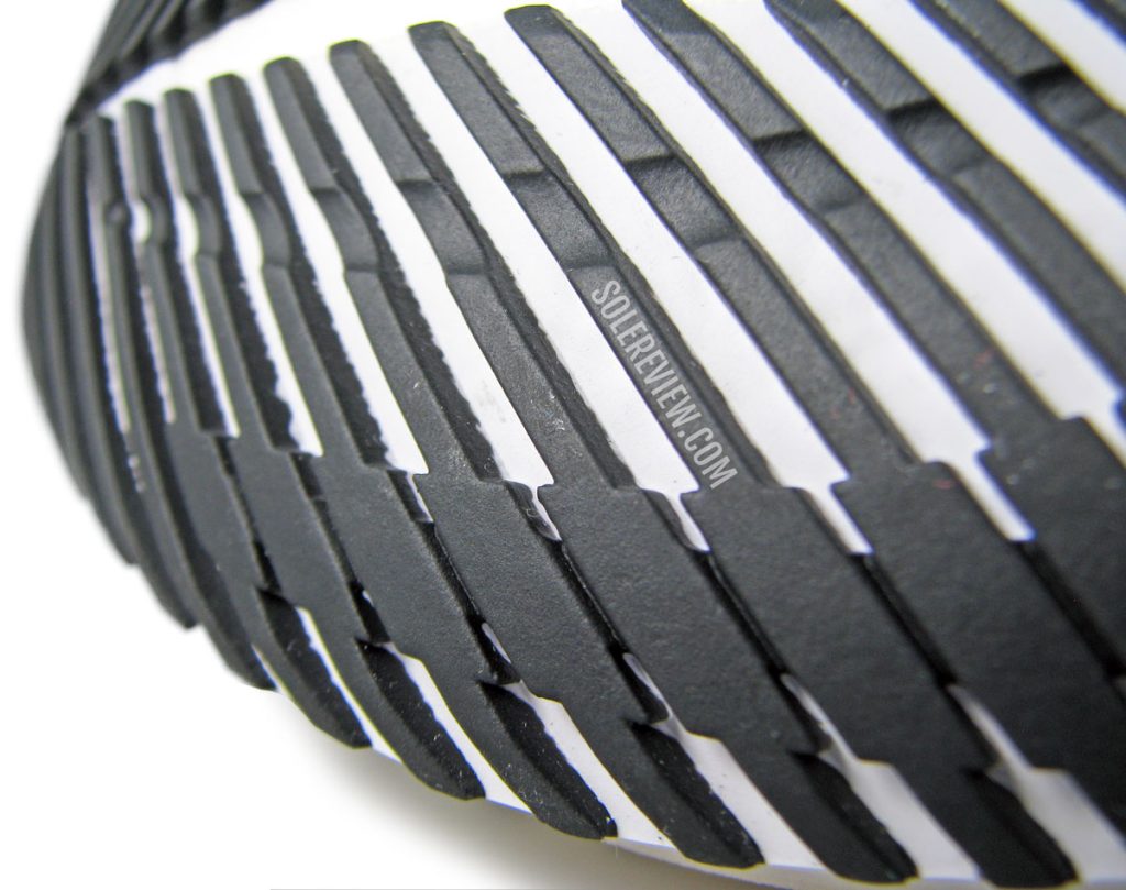 The Continental rubber outsole lugs of the adidas adios 6.
