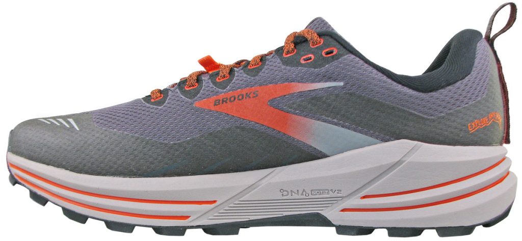 The inner view of the Brooks Cascadia 16 Gore-Tex.