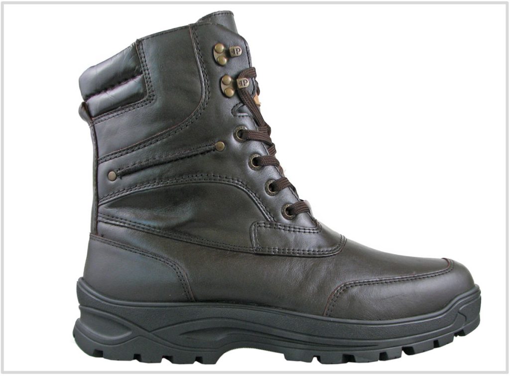 Pajar Carson ice-gripper boot.