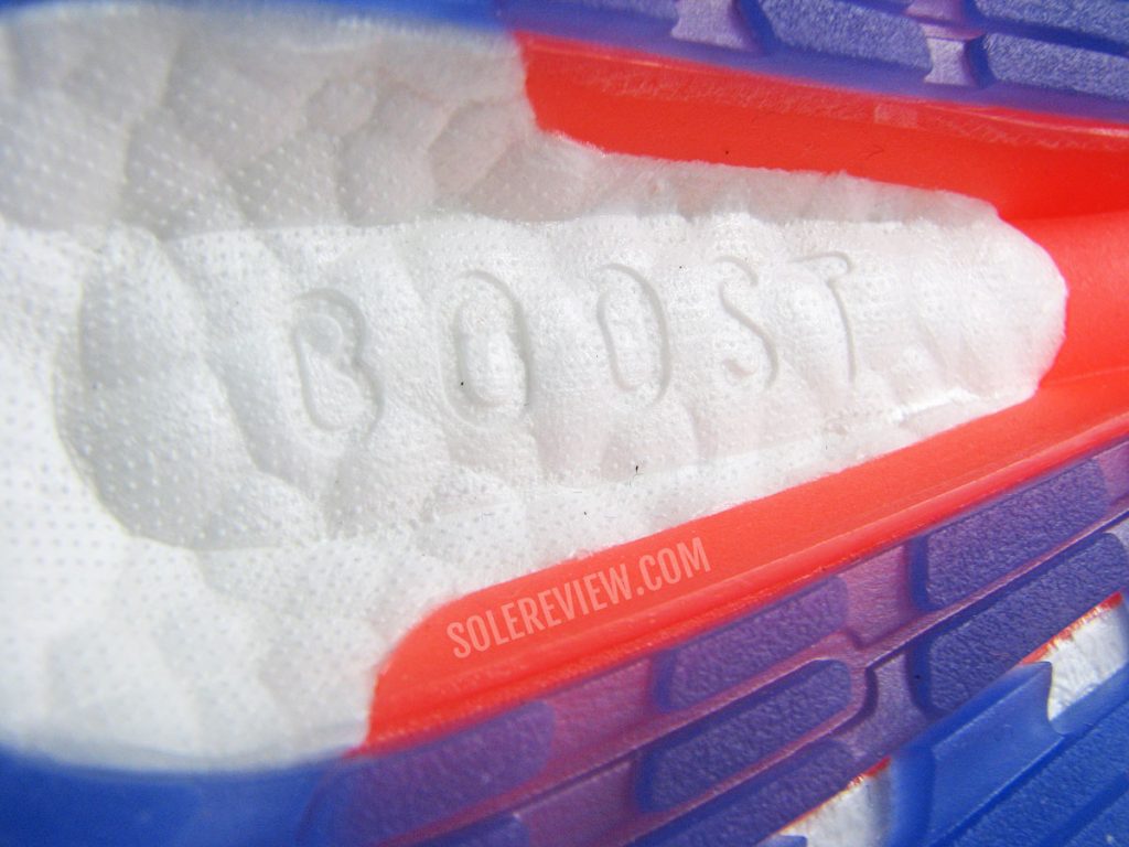 The Boost foam used on the adidas Ultraboost 22.