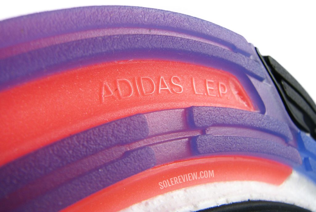 The LEP shank of the adidas Ultraboost 22.