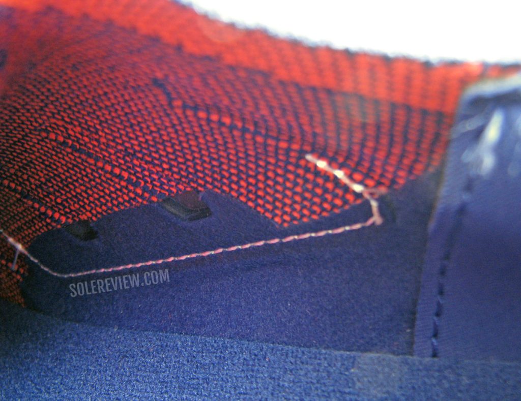 The lining of the adidas Ultraboost 22.