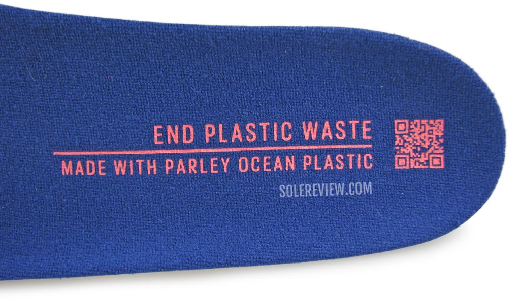 Parley Ocean Plastic on the adidas Ultraboost 22.