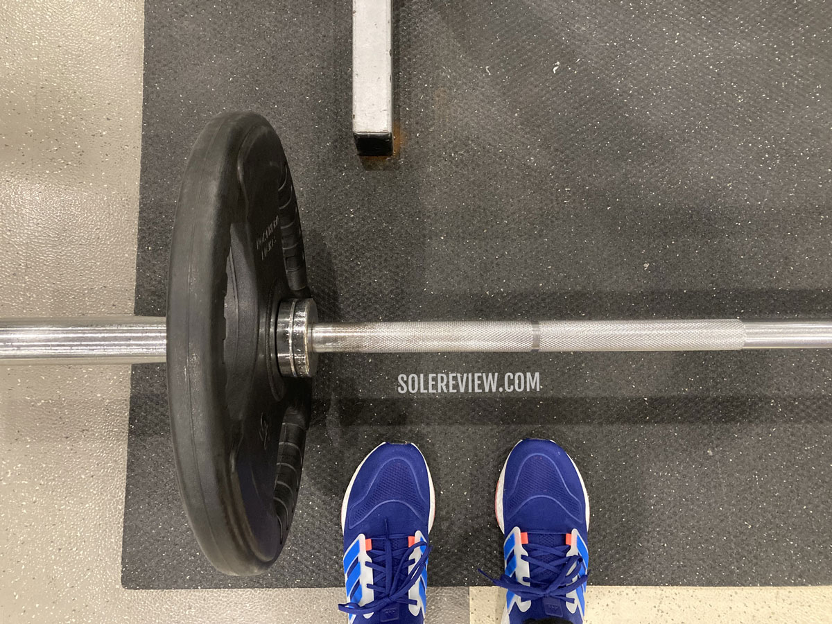 running for and weight training Solereview